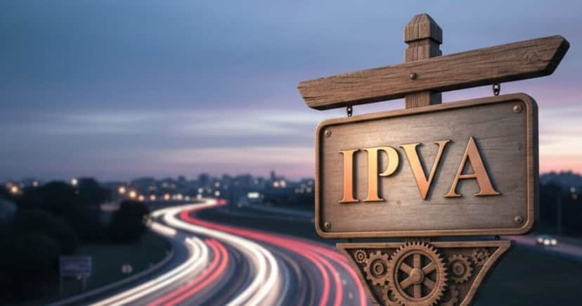 Ilustração IPVA (Foto: Montagem TV Foco / GMN) Ilustração IPVA (Foto: Montagem TV Foco / GMN)