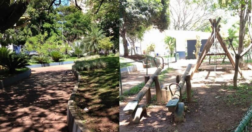 Praças de São Caetano do Sul apresentam boas áreas de convívio (Foto Reprodução/Montagem/TripAvdisor) Praças de São Caetano do Sul apresentam boas áreas de convívio (Foto Reprodução/Montagem/TripAvdisor)