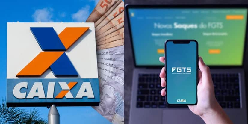 Caixa libera saque do FGTS hoje (04) (Reprodução: Montagem TV Foco) Caixa libera saque do FGTS hoje (04) (Reprodução: Montagem TV Foco)