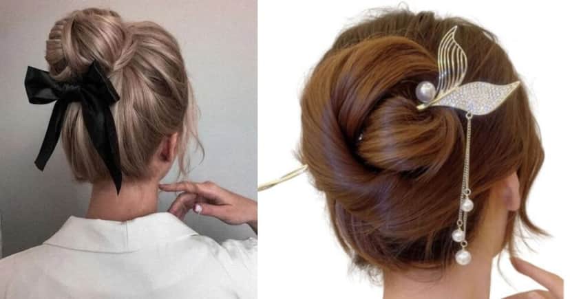 Você pode inserir acessórios como laços de veludo e strass (Foto Reprodução/Montagem/TV Foco/Pinterest/Lennita) Você pode inserir acessórios como laços de veludo e strass (Foto Reprodução/Montagem/TV Foco/Pinterest/Lennita)
