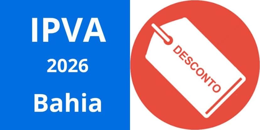 Desconto de 15% em IPVA da Bahia (Reprodução: Montagem TV Foco) Desconto de 15% em IPVA da Bahia (Reprodução: Montagem TV Foco)