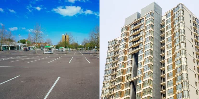Prédios podem ter a construção em estacionamentos no RJ (Reprodução: Montagem TV Foco) Prédios podem ter a construção em estacionamentos no RJ (Reprodução: Montagem TV Foco)