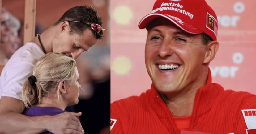 Michael Schumacher e a esposa (Foto: Reprodução / Instagram) Michael Schumacher e a esposa (Foto: Reprodução / Instagram)