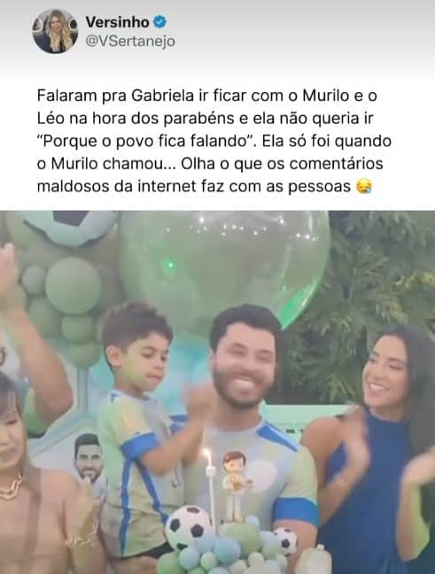 Atitude da madrasta com filho de Marília Mendonça repercutiu (Foto: Reprodução / Instagram) Atitude da madrasta com filho de Marília Mendonça repercutiu (Foto: Reprodução / Instagram)