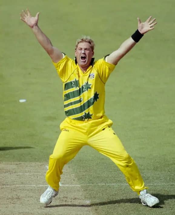 Shane Warne (Foto: Reprodução / Getty Images / Arquivo Hulton) 
