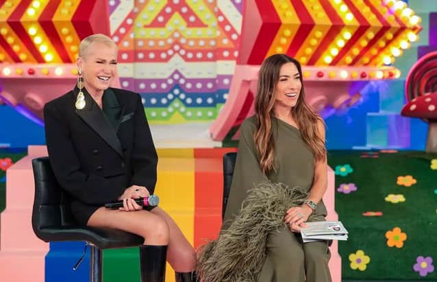 Xuxa e Patrícia Abravanel (Foto: Reprodução / SBT) Xuxa e Patrícia Abravanel (Foto: Reprodução / SBT)