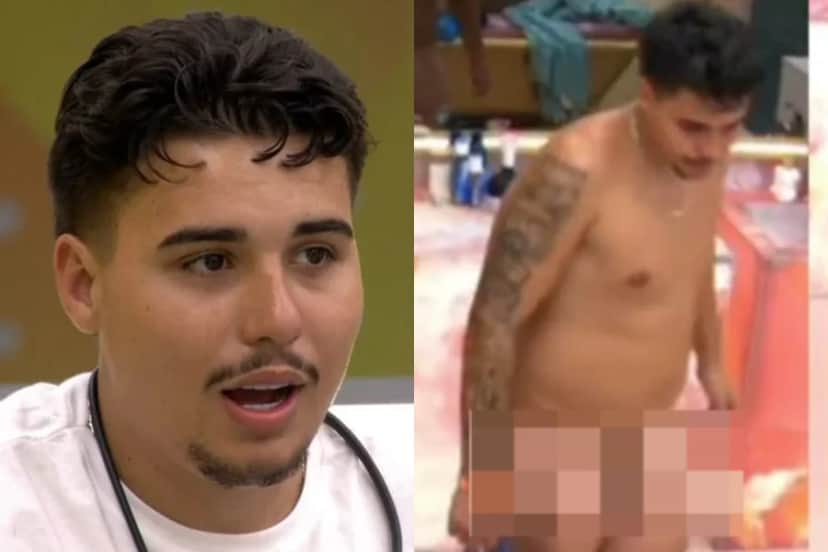 Pedro pelado no BBB26 (Foto: Reprodução/ Internet) Pedro pelado no BBB26 (Foto: Reprodução/ Internet)