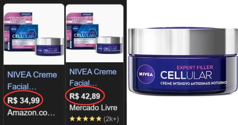 Creme Facial Antissinais Nivea Cellular Noturno