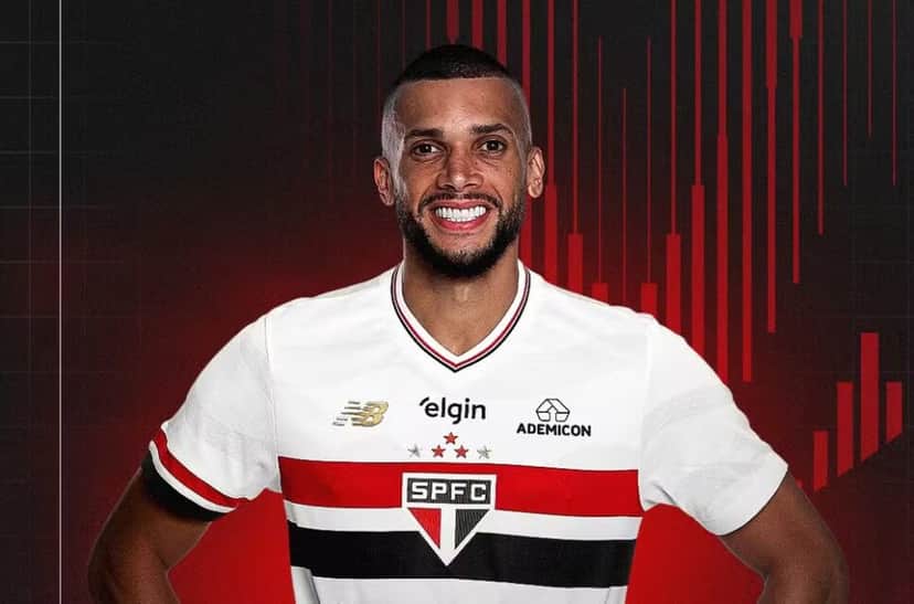 São Paulo anuncia a contratação de Matheus Doria — Foto: Reprodução/ São Paulo São Paulo anuncia a contratação de Matheus Doria — Foto: Reprodução/ São Paulo