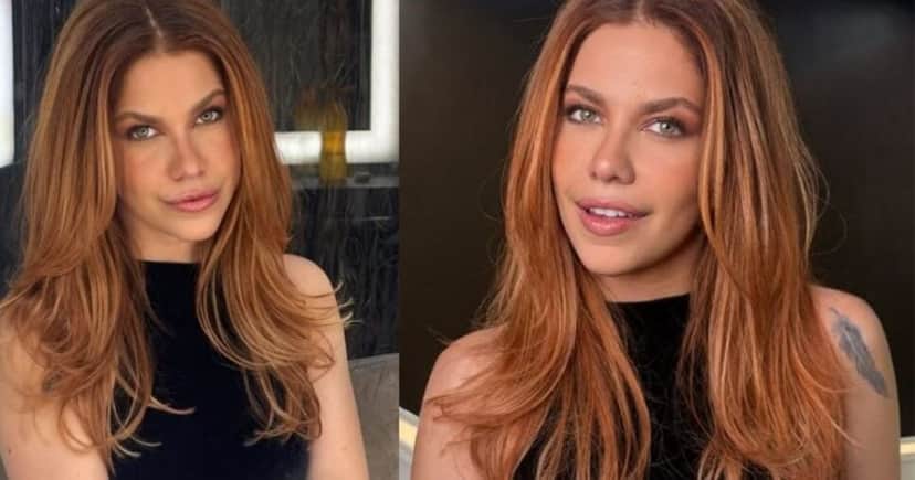 Thais Müller de visual novo e ruiva (Foto Reprodução/Montagem/Instagram/@mullerthais) Thais Müller de visual novo e ruiva (Foto Reprodução/Montagem/Instagram/@mullerthais)