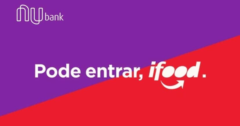 Nubank e iFood (Foto: Reprodução) Nubank e iFood (Foto: Reprodução)