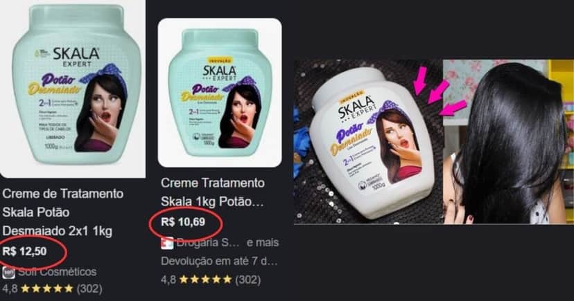 Skala Expert Potão Desmaiado (Foto Reprodução/Montagem/TV Foco/Lennita/YouTube/Google Shopping) Skala Expert Potão Desmaiado (Foto Reprodução/Montagem/TV Foco/Lennita/YouTube/Google Shopping)