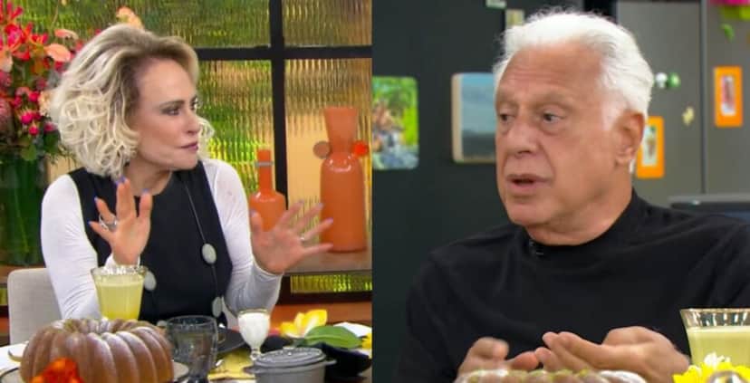 Ana Maria Braga e Antônio Fagundes no Mais Você (Foto: Reprodução / Globo) Ana Maria Braga e Antônio Fagundes no Mais Você (Foto: Reprodução / Globo)