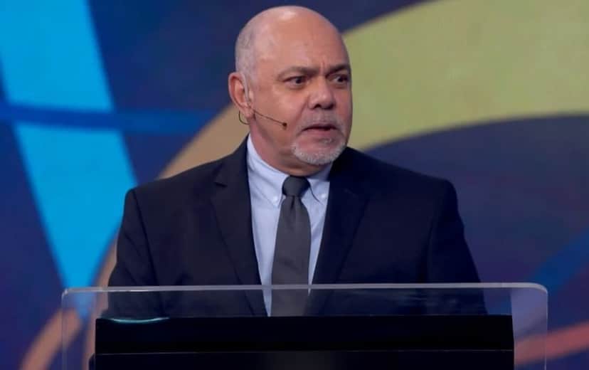 O auditor fiscal da Receita Antônio Braga no Quem Quer Ser um Milionário? (Foto: Reprodução / Globo) O auditor fiscal da Receita Antônio Braga no Quem Quer Ser um Milionário? (Foto: Reprodução / Globo)