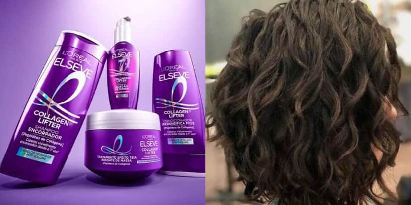 Produtos Elseve par dar volume ao cabelo (Reprodução: Montagem TV Foco) Produtos Elseve par dar volume ao cabelo (Reprodução: Montagem TV Foco)