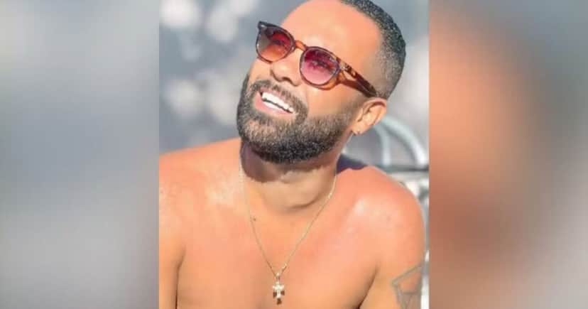Cantor de pagode Leandro Pereira Afonso de Souza, de 38 anos, popularmente conhecido como Leozinho - Foto: Montagem