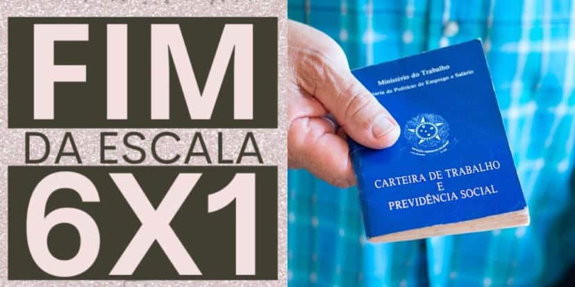 Plano de lei para acabar com a escala 6x1 (Reprodução: Montagem TV Foco) Plano de lei para acabar com a escala 6x1 (Reprodução: Montagem TV Foco)