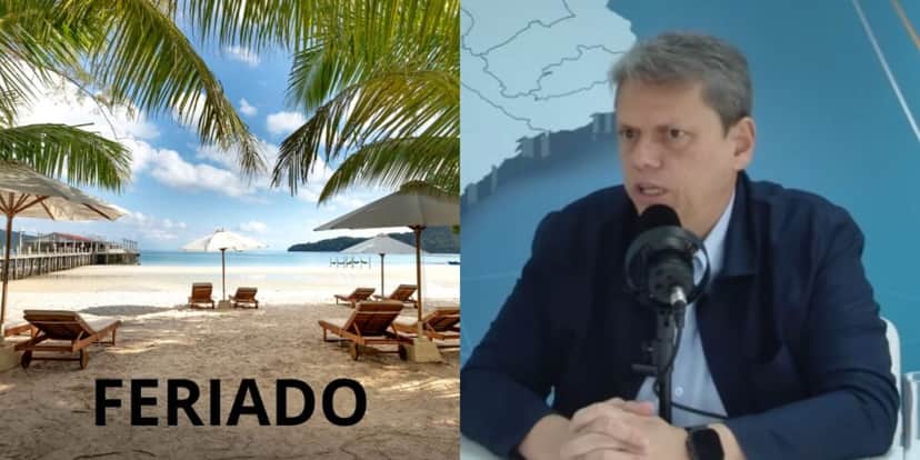 Feriado confirmado em cidade em SP na gestão de Tarcísio (Reprodução: Diário do Grande ABC / Youtube) Feriado confirmado em cidade em SP na gestão de Tarcísio (Reprodução: Diário do Grande ABC / Youtube)