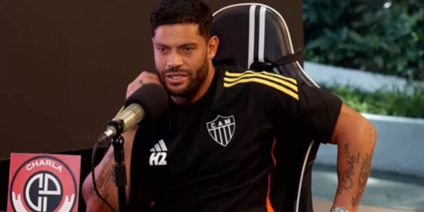 Hulk ex Atlético-MG (Reprodução: Charla Podcast) Hulk ex Atlético-MG (Reprodução: Charla Podcast)