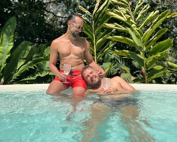 Irandhir e Roberto (Foto: Reprodução / Instagram) Irandhir e Roberto (Foto: Reprodução / Instagram)