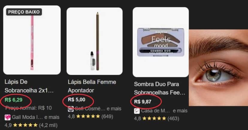 Valores e efeitos das sombras e lápis na técnica de laminação (Foto Reprodução/Montagem/TV Foco/Canva/GMN/Google Shopping) Valores e efeitos das sombras e lápis na técnica de laminação (Foto Reprodução/Montagem/TV Foco/Canva/GMN/Google Shopping)