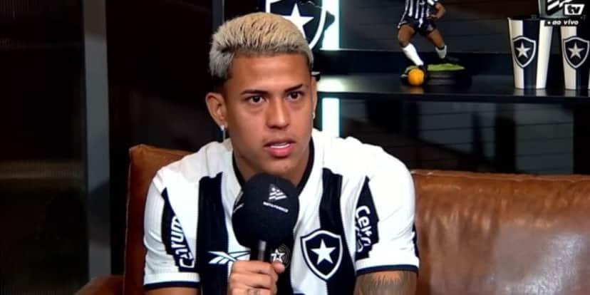 Matheus Martins está perto de deixar o Botafogo (Reprodução: Youtube) Matheus Martins está perto de deixar o Botafogo (Reprodução: Youtube)