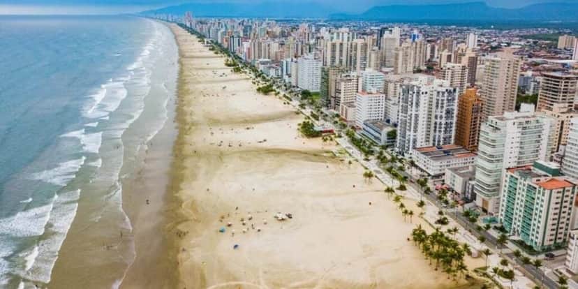 Praia Grande completa mais um ano de história (Reprodução: Divulgação) Praia Grande completa mais um ano de história (Reprodução: Divulgação)