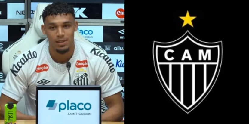 Victor Hugo está emprestado ao Santos (Reprodução: Youtube) Victor Hugo está emprestado ao Santos (Reprodução: Youtube)