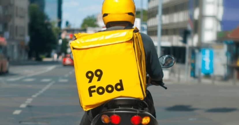 Motos entregador 99food (Foto: Reprodução/ Internet)