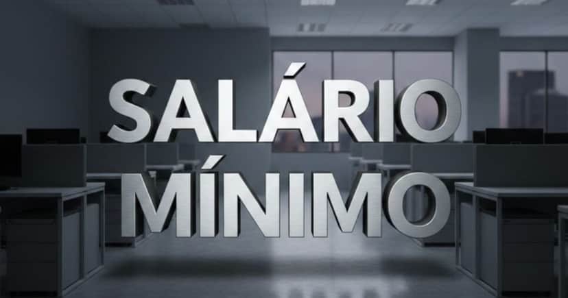 Ilustração salário mínimo (Foto: Montagem TV Foco / GMN)