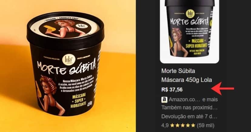 Máscara Morte Súbita (Foto Reprodução/Montagem/TV Foco/Canva/ Google Shopping) Máscara Morte Súbita (Foto Reprodução/Montagem/TV Foco/Canva/ Google Shopping)