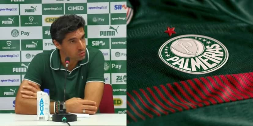Abel Ferreira pede 3° reforço para o Palmeiras (Reprodução: Youtube) Abel Ferreira pede 3° reforço para o Palmeiras (Reprodução: Youtube)