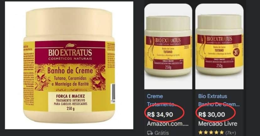 Bio Extratus Tutano (Foto Reprodução/Montagem/Lennita/Tv Foco/Canva/Amazon/Google Shopping) Bio Extratus Tutano (Foto Reprodução/Montagem/Lennita/Tv Foco/Canva/Amazon/Google Shopping)