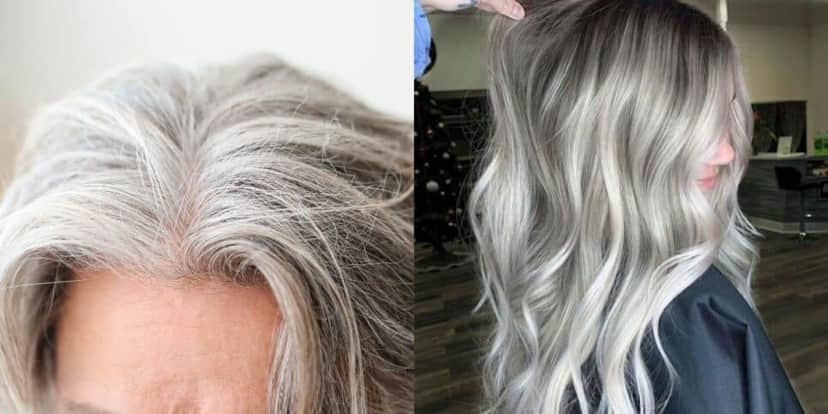 Deixe o cabelo grisalho como o de salão de beleza (Reprodução: Montagem TV Foco) Deixe o cabelo grisalho como o de salão de beleza (Reprodução: Montagem TV Foco)