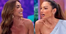 Nicole Bahls faz pergunta íntima e Patrícia Poeta retruca no Encontro: “Quer sentar aqui?”