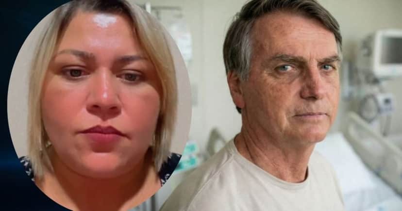 Lene Sensitiva e Bolsonaro (Foto: Reprodução / Instagram) Lene Sensitiva e Bolsonaro (Foto: Reprodução / Instagram)