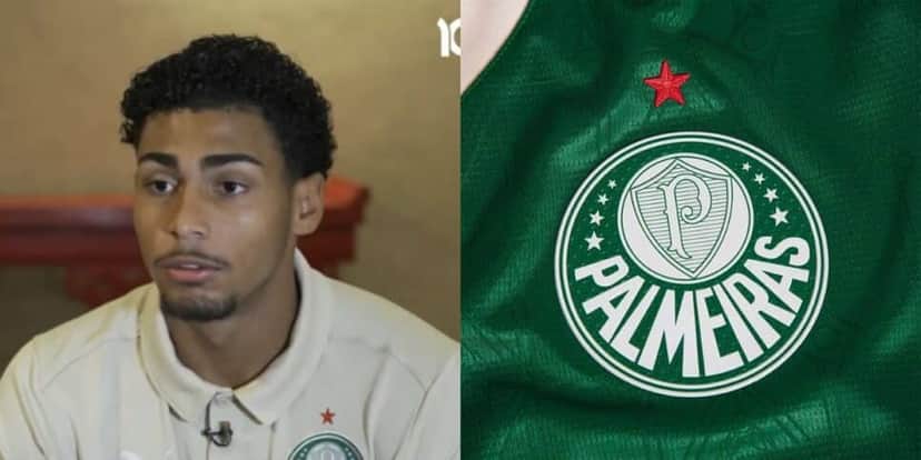 Luighi no Palmeiras (Reprodução: GE/ Youtube) Luighi no Palmeiras (Reprodução: GE/ Youtube)