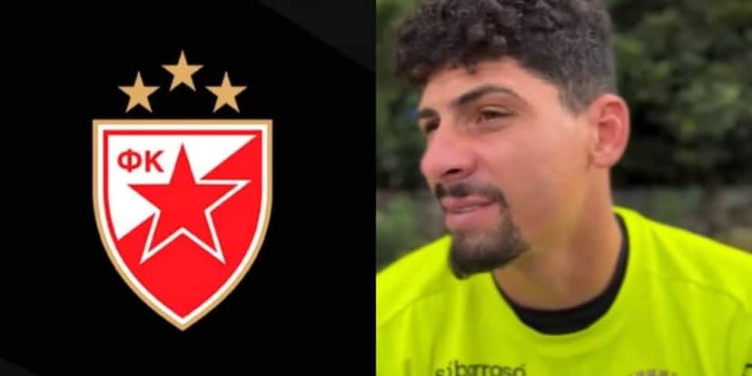 Matheus Magalhães defende o Estrela Vermelha (Reprodução: Youtube) Matheus Magalhães defende o Estrela Vermelha (Reprodução: Youtube)