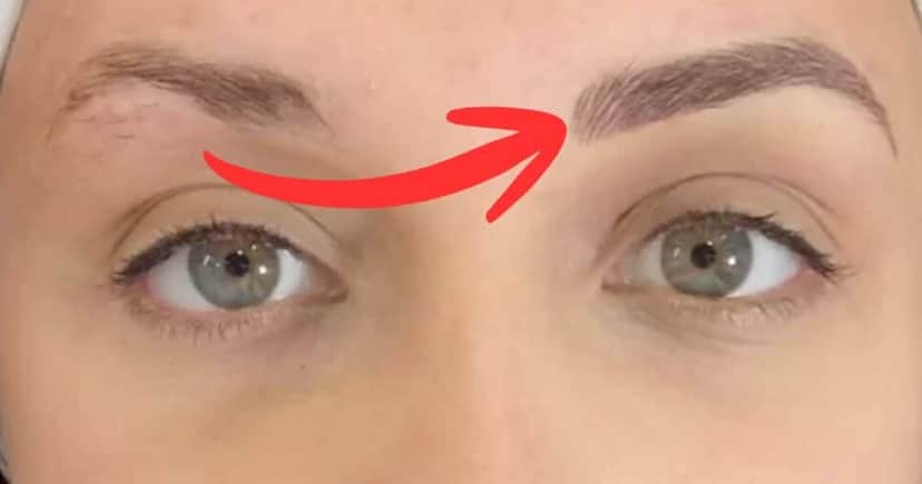 Sobrancelha com e sem falhas (Foto Reprodução/Montagem/TV Foco/Canva/Paola) Sobrancelha com e sem falhas (Foto Reprodução/Montagem/TV Foco/Canva/Paola)