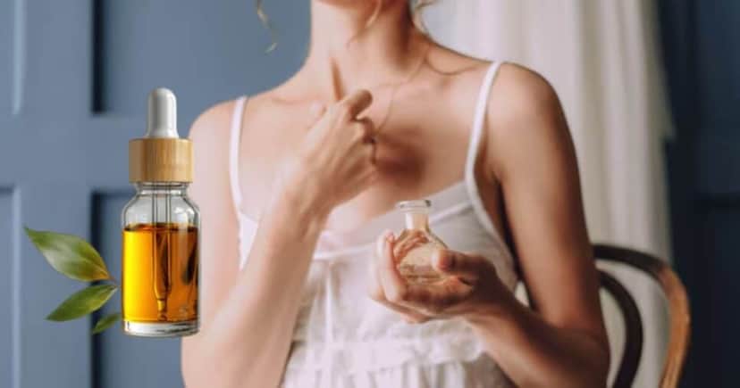 Cheirosa o dia todo: Como potencializar seu perfume usando óleo natural (Foto Reprodução/Montagem/TV Foco/Canva/Paola) Cheirosa o dia todo: Como potencializar seu perfume usando óleo natural (Foto Reprodução/Montagem/TV Foco/Canva/Paola)