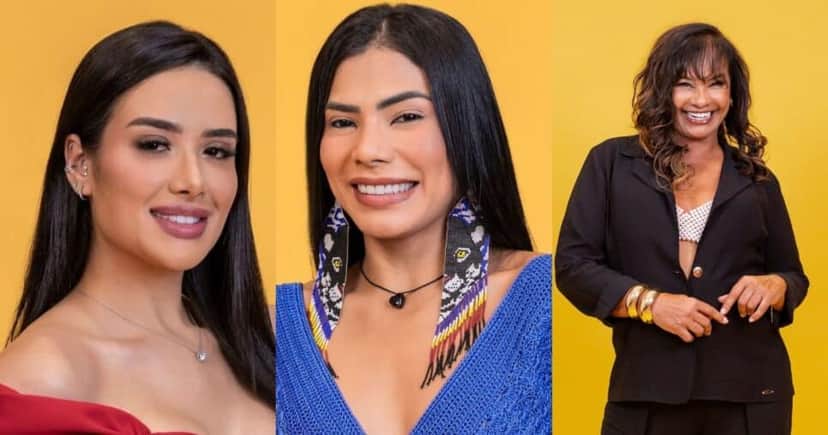 Jordana, Marciele e Solange Couto estão no Paredão do BBB26 (Foto: Reprodução/ Internet) Jordana, Marciele e Solange Couto estão no Paredão do BBB26 (Foto: Reprodução/ Internet)