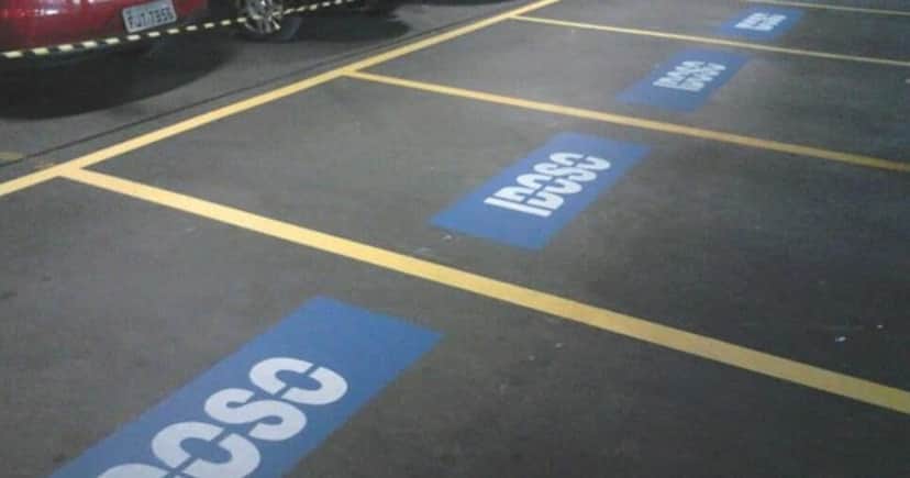 Estacionamento para idosos (Foto: Divulgação) Estacionamento para idosos (Foto: Divulgação)