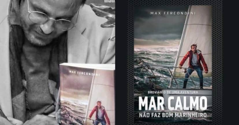Max Fercondini no lançamento do seu livro (Foto Reprodução/Montagem/Instagram/@Max Fercondini) Max Fercondini no lançamento do seu livro (Foto Reprodução/Montagem/Instagram/@Max Fercondini)