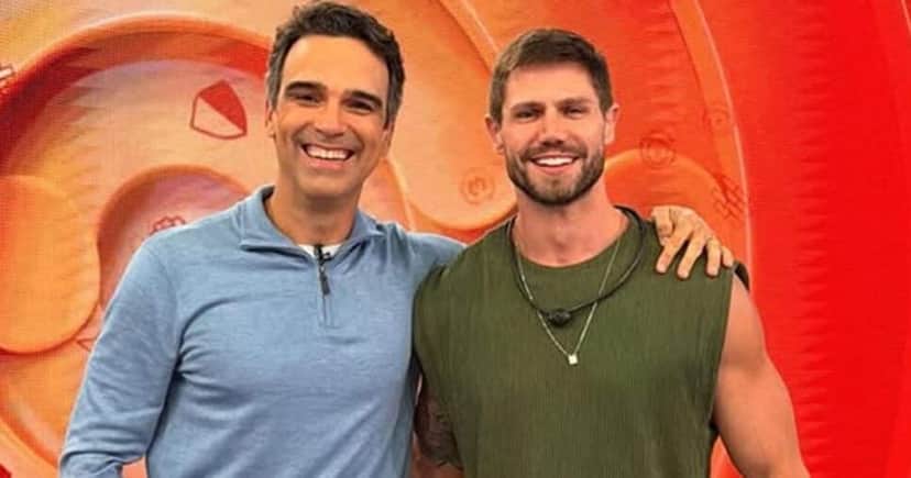 Tadeu Schmidt e Jonas Sulzbach (Foto: Reprodução / Instagram)