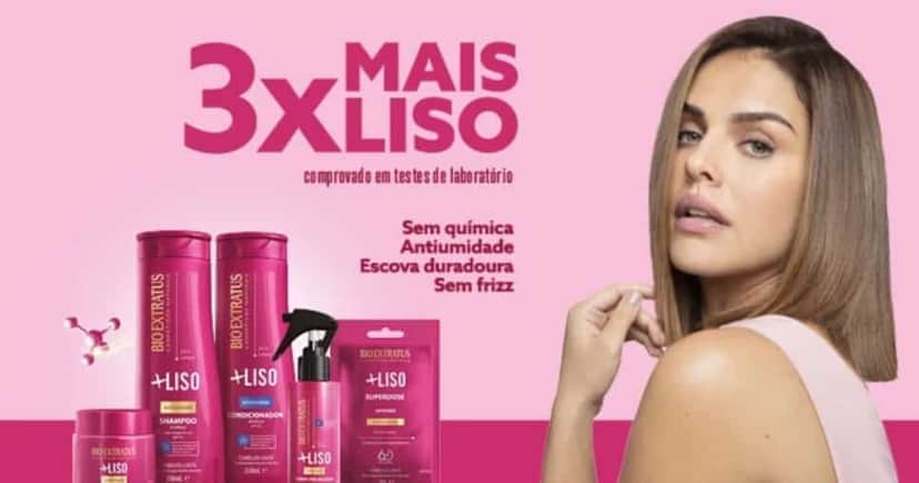 Bio Extratus mais liso (Foto Reprodução/site oficial) Bio Extratus mais liso (Foto Reprodução/site oficial)