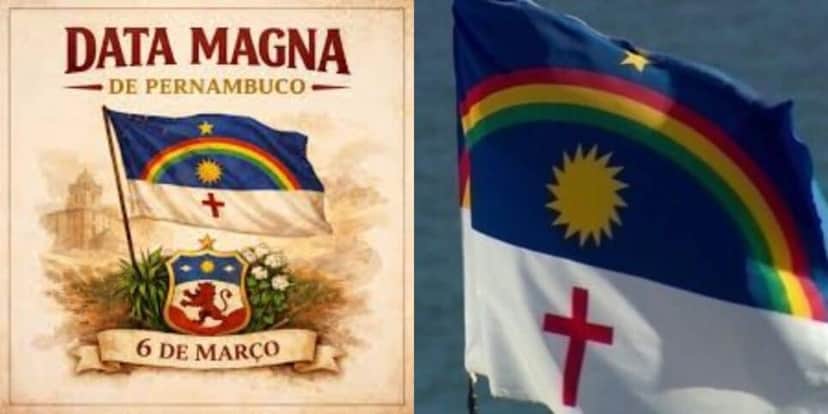 Data Magna de Pernambuco hoje (06/03) (Reprodução: Montagem TV Foco) Data Magna de Pernambuco hoje (06/03) (Reprodução: Montagem TV Foco)