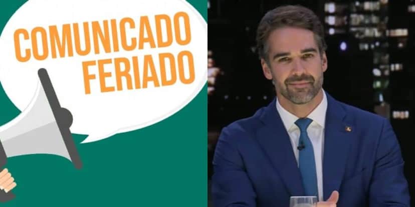 Feriado em cidade do RS e Eduardo Leite ciente (Reprodução: Band / Youtube) Feriado em cidade do RS e Eduardo Leite ciente (Reprodução: Band / Youtube)