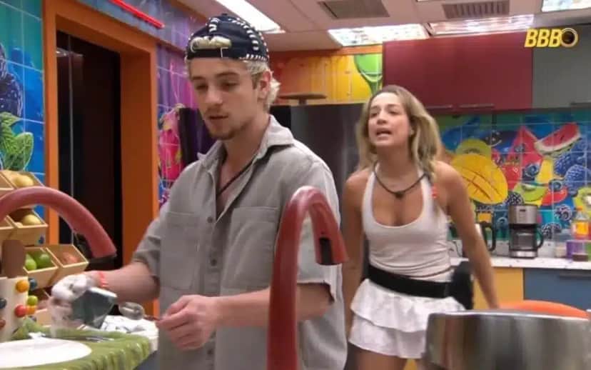 Juliano e Samira no BBB26 (Foto: Reprodução/ Internet) Juliano e Samira no BBB26 (Foto: Reprodução/ Internet)