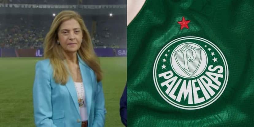 Leila Pereira prepara saída de meio-campista do Palmeiras (Reprodução: TNT Sports / Youtube) Leila Pereira prepara saída de meio-campista do Palmeiras (Reprodução: TNT Sports / Youtube)