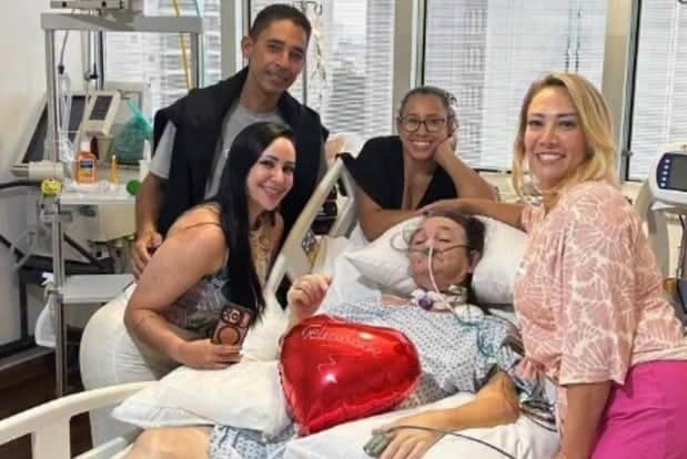 Marquito aparece pela 1ª vez em foto no hospital (Foto: Reprodução / Instagram) Marquito aparece pela 1ª vez em foto no hospital (Foto: Reprodução / Instagram)